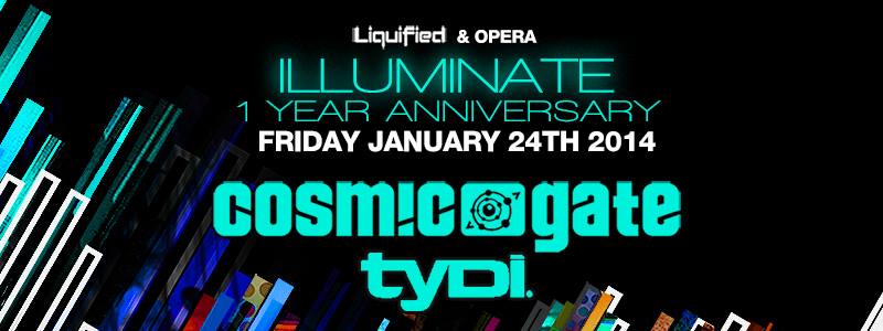 Cosmic Gate and tyDi at Opera
