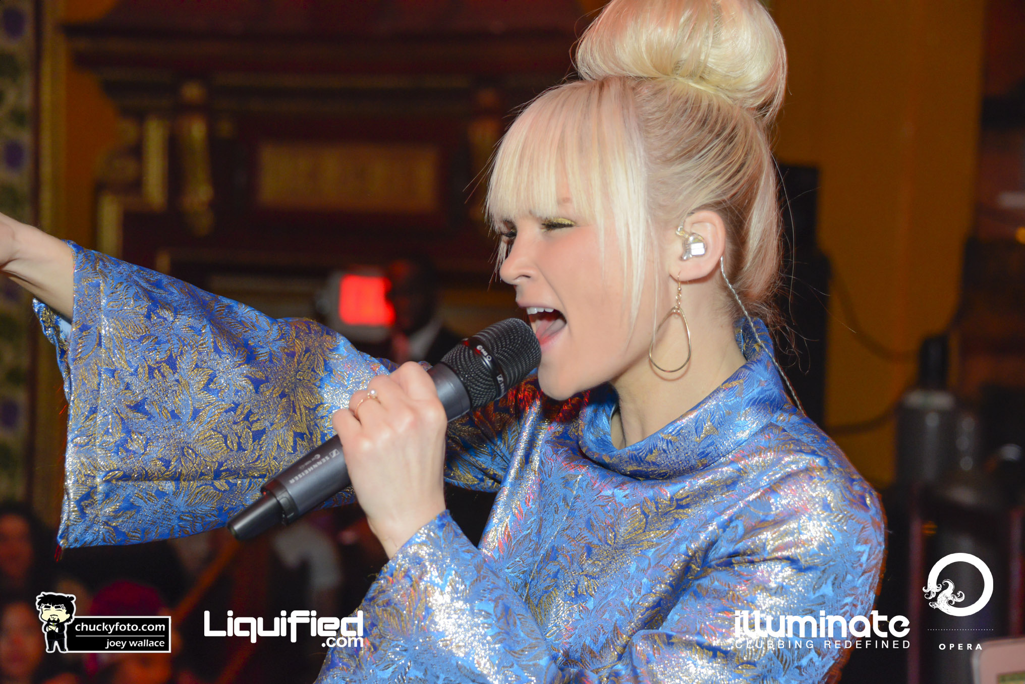 Becky Jean Williams of Late Night Alumni at Opera